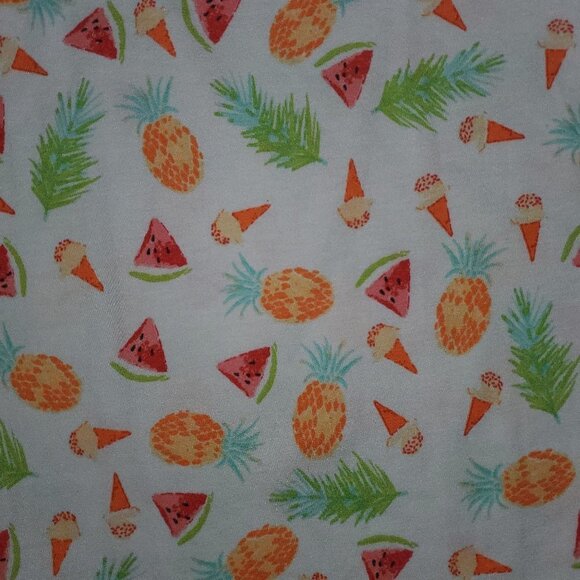 LuLaRoe Irma Tunic Pineapple Watermelon XXS - Picture 2 of 6